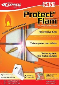 L'argumentaire des protections thermiques Protect'Flam Réf. 5451