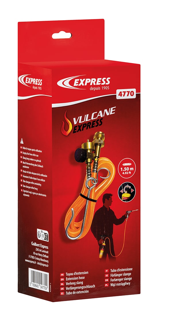 Tuyau d'extension Vulcane Express dans sa nouvelle boite carton