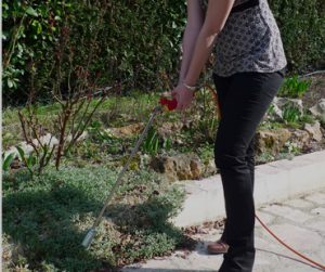 Desherbeur thermique Réf. 6503 en situation dans des espaces verts